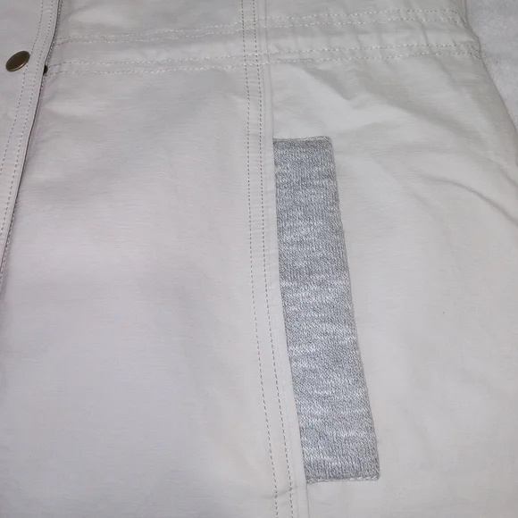 Apt. 9 Jacket, Women's Size Large Tan Faux Fur Hood, Full Zip, Parka Coat - Picture 11 of 11